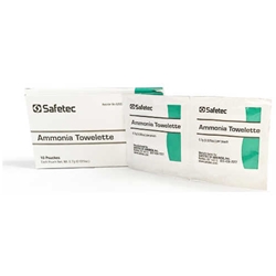 Safetec Ammonia Towelettes