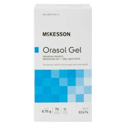 McKesson Orasol Oral Pain Relief Gel
