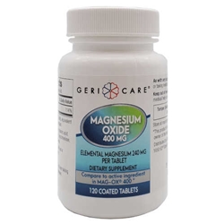 GeriCare Magnesium Oxide Tablets