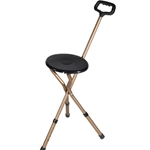 Drive Medical Deluxe Folding Adjustable Height Cane Seat
