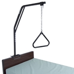 Drive Medical Trapeze Bar with Brown Vein Finish