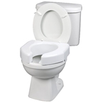 Ableware Open Front Elevated Toilet Seat