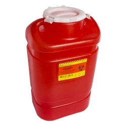 BD 5 Gallon Multi-Use One-Piece Sharps Disposal Container