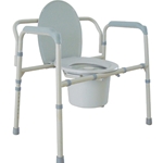 Drive Medical Heavy Duty Bariatric Folding Commode