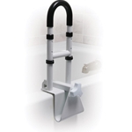 Drive Medical Adjustable Height Clamp on Tub Rail