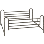Drive Medical Deluxe Full Length Hospital Bed Side Rails