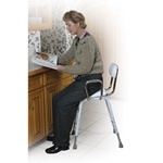 Drive Medical All Purpose Stool with Adjustable Arms