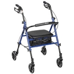 Drive Medical Universal Seat Height Aluminum Rollator