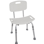 McKesson Deluxe Aluminum Shower Chair
