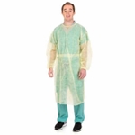 Cardinal Basic Spunbond Polypropylene Gown