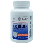 GeriCare Chewable Gas Relief Simethicone Tablets