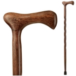 Brazos Twisted Walnut Cane
