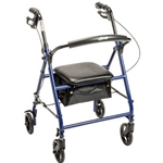 Drive Medical Folding Steel Rollator