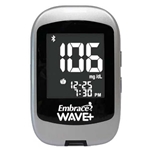 Embrace Wave+ Blood Glucose Meter