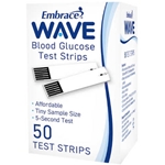 Embrace Wave+ Blood Glucose Test Strips