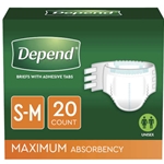 Depend Maximum Absorbency Briefs
