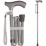 Switch Sticks Engraved Folding Walking Stick