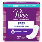 Poise Ultimate Absorbency Long Pads