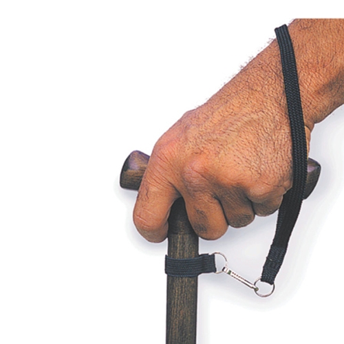 Cane Wrist Strap With Snap Off Clip