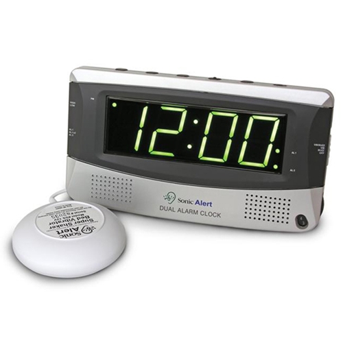 Sonic Boom Dual Alarm Clock SBD375SS