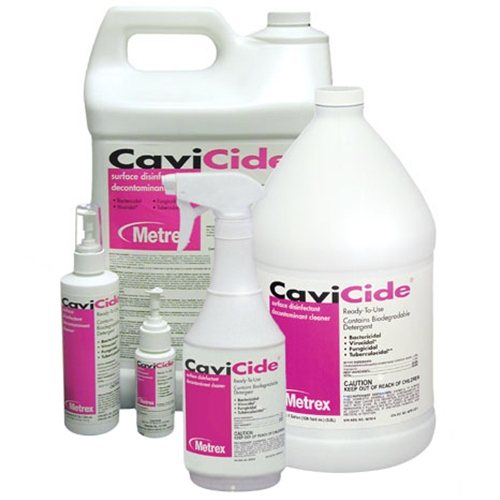 CaviCide Surface Disinfectant Cleaner - 2 X 1 Gallon Bottles, Dental Medical Beauty, EPA Registered