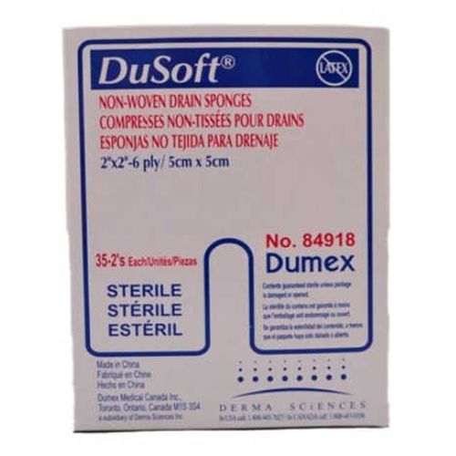 DuSoft NonWoven Drain Sponges at