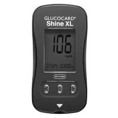 Glucocard Shine XL Blood Glucose Meter