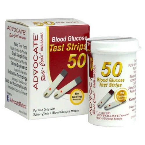 Redi-Code+ Blood Glucose Test Strips