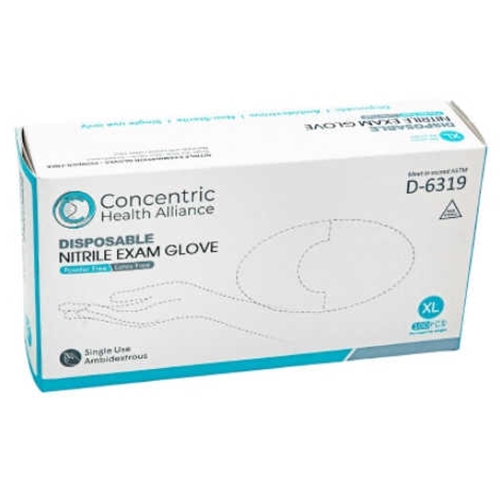 Concentric Nitrile Exam Gloves