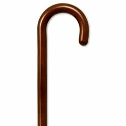 Wood Tourist Handle Cane - Walnut