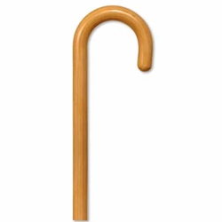 Wood Tourist Handle Cane - Natural