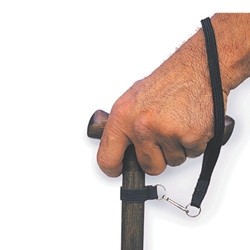 Cane Wrist Strap With Snap Off Clip