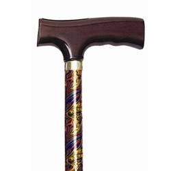 Travel Folding Cane - Paisley