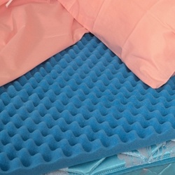 Convoluted Foam Bed Pad