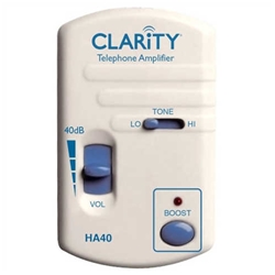 Clarity HA-40 In-Line Phone Amplifier