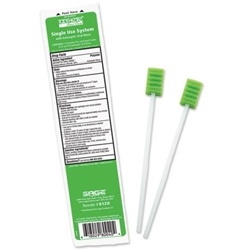 Toothette Plus+ Oral Swabs with Mouth Refresh Solution