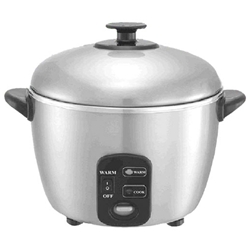 Sunpentown SC-886 3 Cup Rice Cooker & Steamer