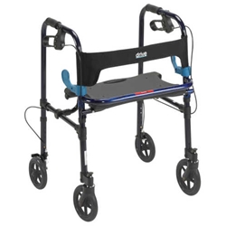 Drive Medical Deluxe Clever Lite Rollator Walker