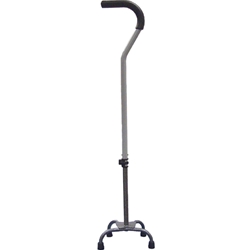 Drive Medical Small Base Quad Cane with Tab Loc Silencer