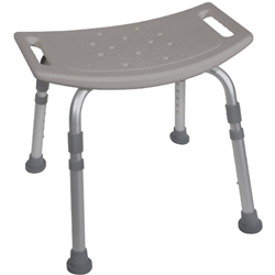 McKesson Deluxe Aluminum Bath Bench