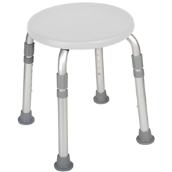 McKesson Adjustable Height Bath Stool