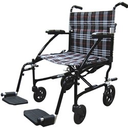 Drive Medical Fly Lite Ultra Lightweight Transport Wheelchair