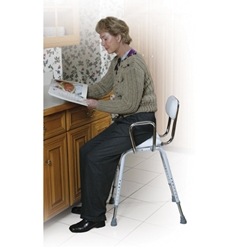 Drive Medical All Purpose Stool with Adjustable Arms