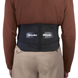 Mueller Lumbar Back Brace with Removable Pad