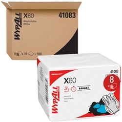 Kimberly Clark WypAll X60 Hygienic Washcloths