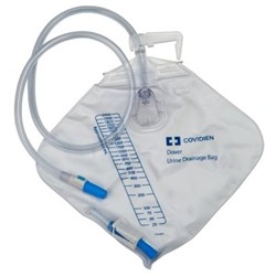 Dover Urine Drainage Bag with Plastic Hook Hanger