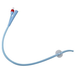 Dover 100% Silicone Coude Foley Catheter