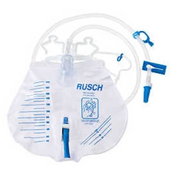 Rusch Bedside Urinary Drainage Bag with Anti-Reflux Valve