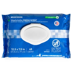 McKesson StayDry Disposable Washcloths