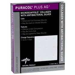 Puracol Plus AG Collagen Wound Dressing with Silver
